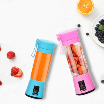 Portable Fruit Juice Blenders Summer Personal Electric Mini Bottle Home USB 6 Blades Juicer Cup Machine For Kitchen