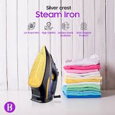 German Lot Imported Silver crest 350ml 2600W steam iron